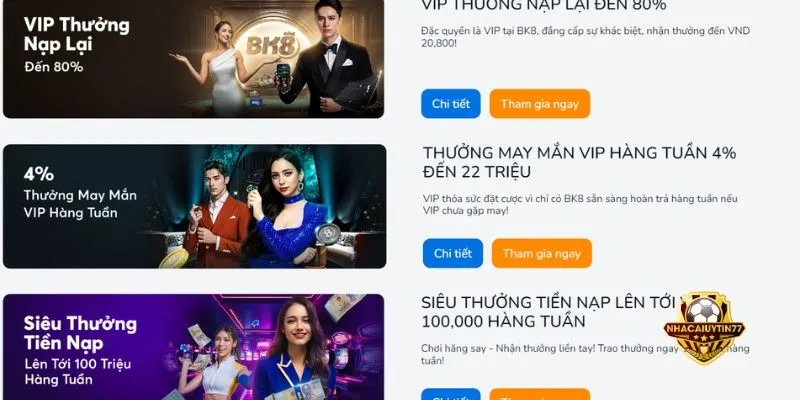 3 ưu đãi lớn nhất cho thành viên Vip